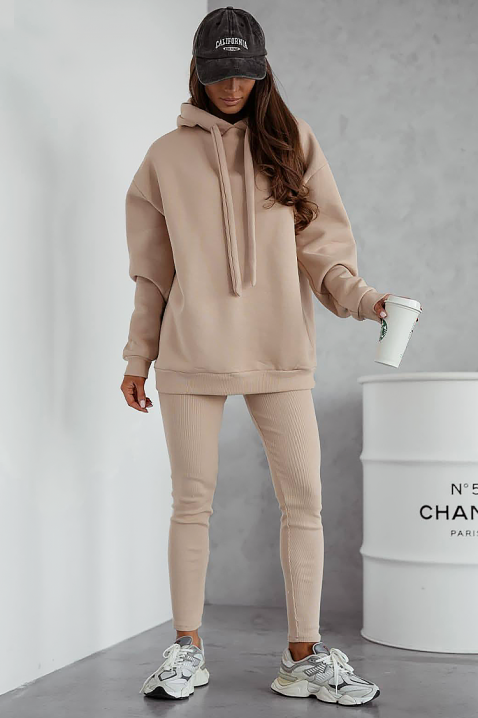 Hanorac REVROLDA BEIGE, Culoare: bej, IVET.RO - Reduceri de până la -80%