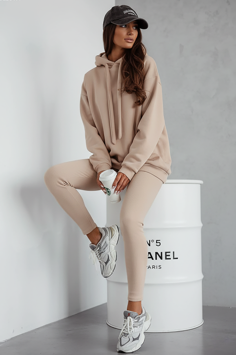 Hanorac REVROLDA BEIGE, Culoare: bej, IVET.RO - Reduceri de până la -80%