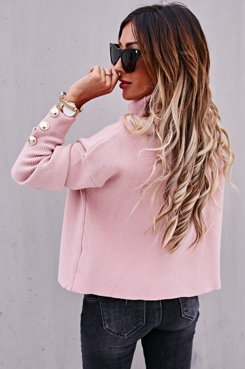 Pulover TENSILDA PUDRA, Culoare: pudră, IVET.RO - Reduceri de până la -80%