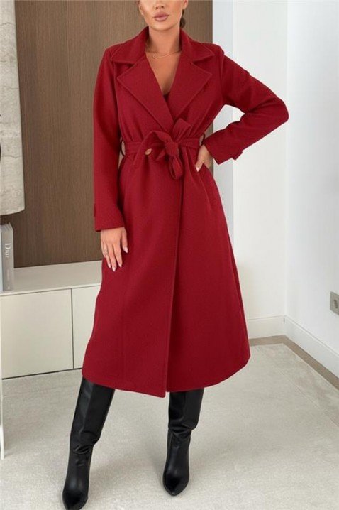 Trenci GRENOLFA BORDO, Culoare: bordo, IVET.RO - Reduceri de până la -80%