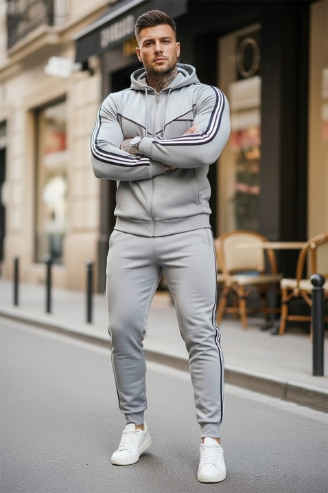 Set bărbați KIMORDO GREY, Culoare: gri, IVET.RO - Reduceri de până la -80%