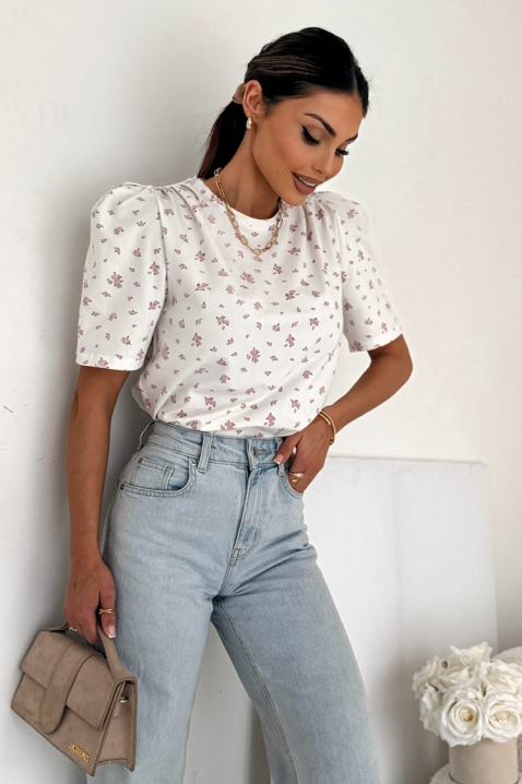 Tricou DAFNILDA WHITE, Culoare: alb, IVET.RO - Reduceri de până la -80%