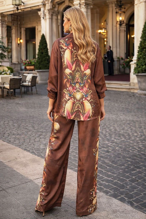 Set GLERMONA BROWN, Culoare: maro, IVET.RO - Reduceri de până la -80%