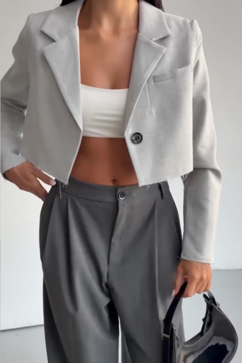 Sacou CRALONDA GREY, Culoare: gri, IVET.RO - Reduceri de până la -80%