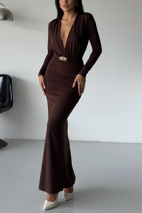 Rochie ARALESA BROWN, Culoare: maro, IVET.RO - Reduceri de până la -80%