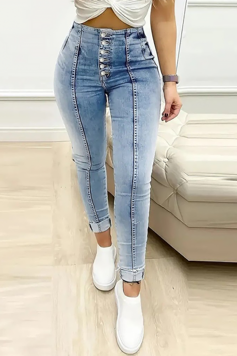 Blugi CATARELDA, Culoare: albastru deschis, IVET.RO - Reduceri de până la -80%