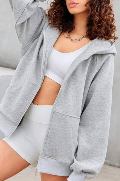 Hanorac BLAGELDA GREY, Culoare: gri, IVET.RO - Reduceri de până la -80%