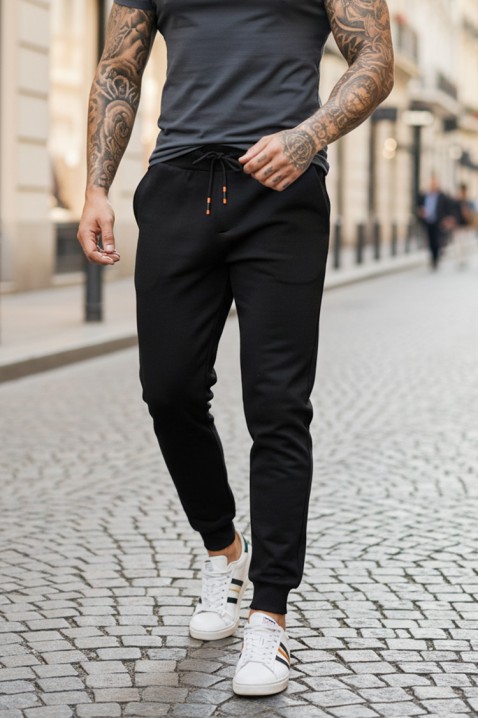 Pantaloni bărbați TIRZO BLACK, Culoare: negru, IVET.RO - Reduceri de până la -80%