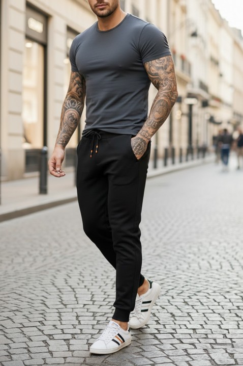 Pantaloni bărbați TIRZO BLACK, Culoare: negru, IVET.RO - Reduceri de până la -80%