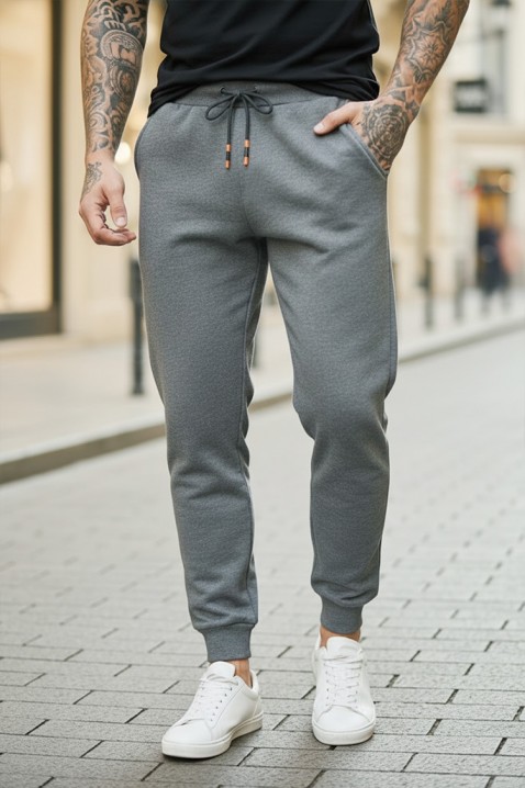 Pantaloni bărbați TIRZO GREY, Culoare: gri, IVET.RO - Reduceri de până la -80%