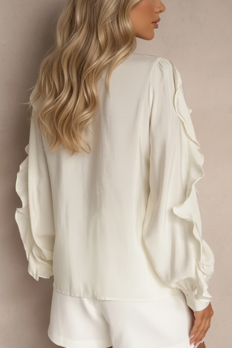 Bluză damă VOLANDA ECRU, Culoare: ecru, IVET.RO - Reduceri de până la -80%