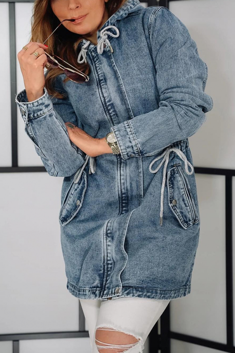 Geacă de blugi AMIRSA, Culoare: albastru, IVET.RO - Reduceri de până la -80%