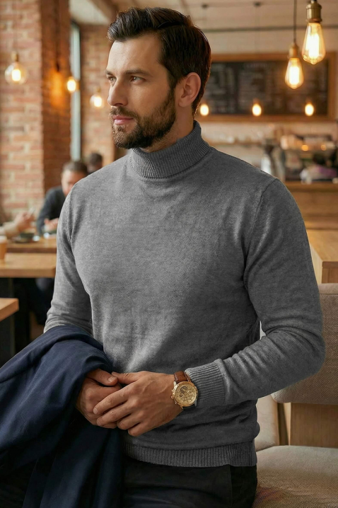 Pulover bărbați BENZEMO GREY, Culoare: gri, IVET.RO - Reduceri de până la -80%