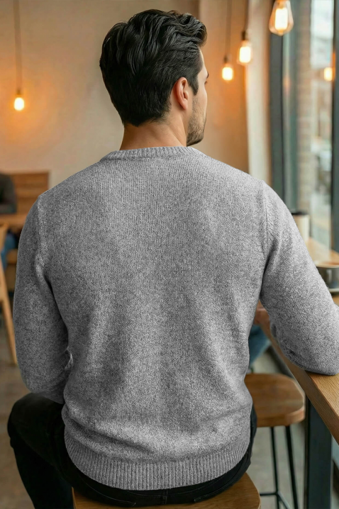 Pulover bărbați KARELDO GREY, Culoare: gri, IVET.RO - Reduceri de până la -80%