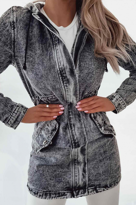 Geacă de blugi ANREOLA, Culoare: gri, IVET.RO - Reduceri de până la -80%