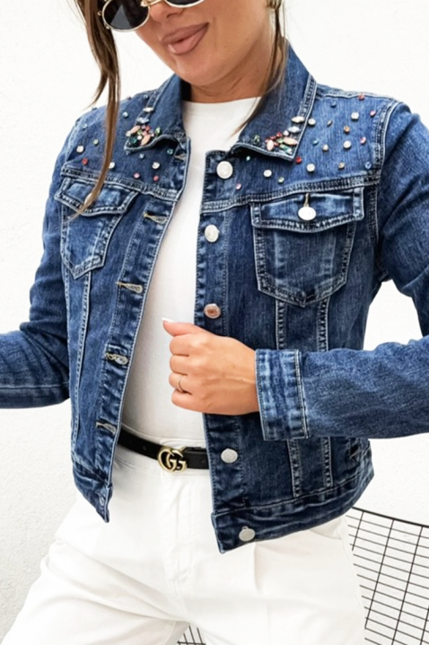 Geacă de blugi ELVRINDA, Culoare: bleumarin, IVET.RO - Reduceri de până la -80%