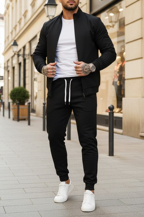 Pantaloni bărbați LORODO BLACK, Culoare: negru, IVET.RO - Reduceri de până la -80%