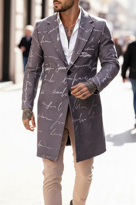 Palton bărbați REBELDO, Culoare: grafit, IVET.RO - Reduceri de până la -80%