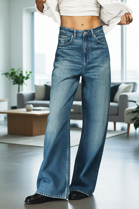 Blugi DALORENZA, Culoare: albastru deschis, IVET.RO - Reduceri de până la -80%