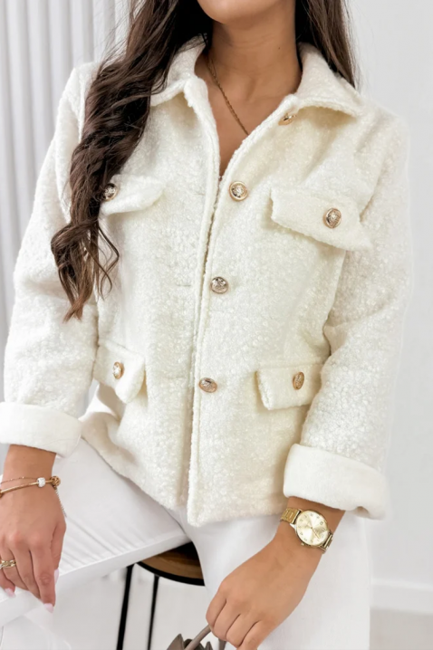 Geacă REDIOLJA ECRU, Culoare: ecru, IVET.RO - Reduceri de până la -80%