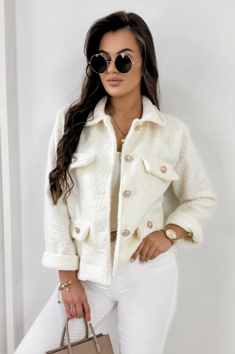 Geacă REDIOLJA ECRU, Culoare: ecru, IVET.RO - Reduceri de până la -80%