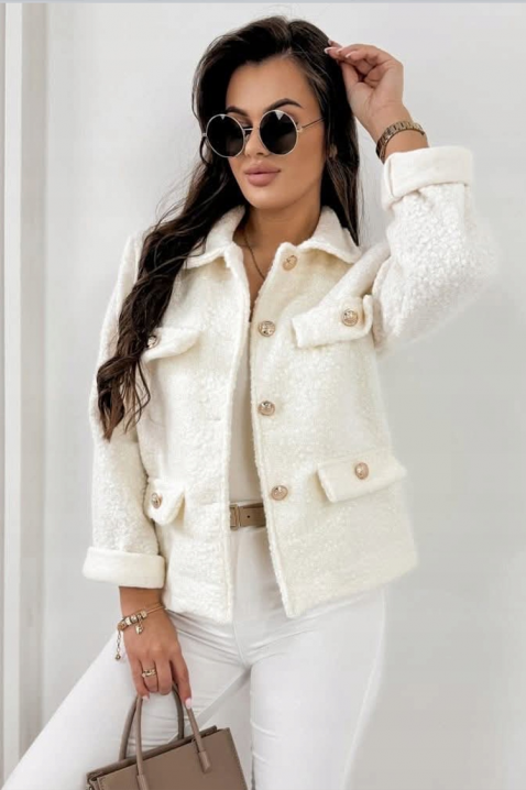 Geacă REDIOLJA ECRU, Culoare: ecru, IVET.RO - Reduceri de până la -80%