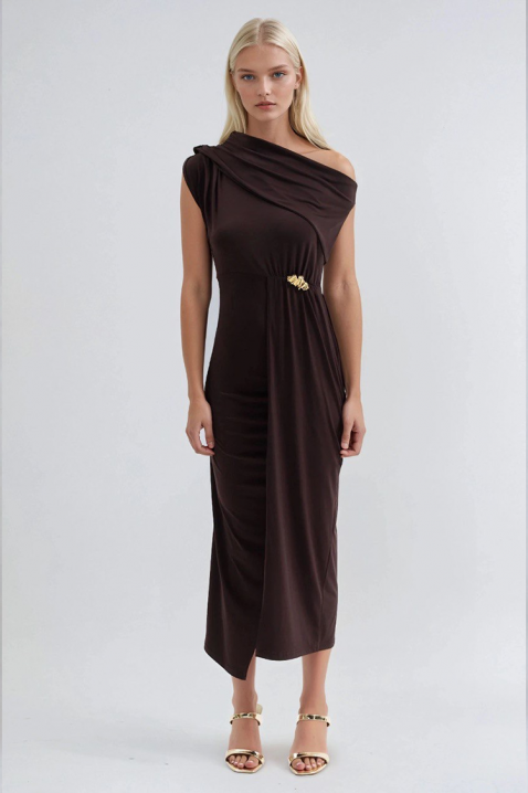 Rochie MINORELA BROWN, Culoare: maro, IVET.RO - Reduceri de până la -80%