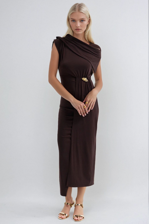 Rochie MINORELA BROWN, Culoare: maro, IVET.RO - Reduceri de până la -80%