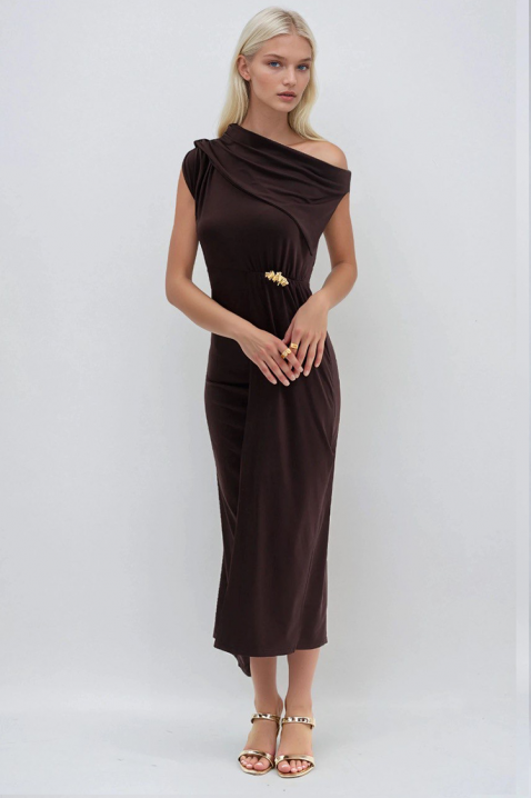 Rochie MINORELA BROWN, Culoare: maro, IVET.RO - Reduceri de până la -80%