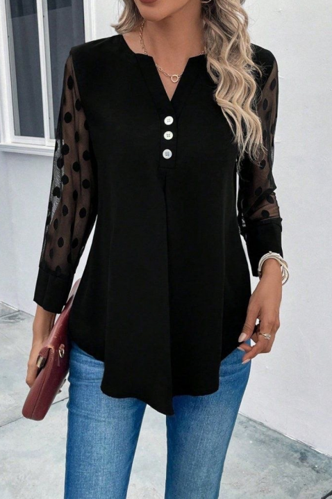 Bluză damă BLAROLDA, Culoare: negru, IVET.RO - Reduceri de până la -80%