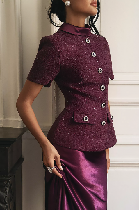 Set BIRKINZA PURLE, Culoare: lila, IVET.RO - Reduceri de până la -80%