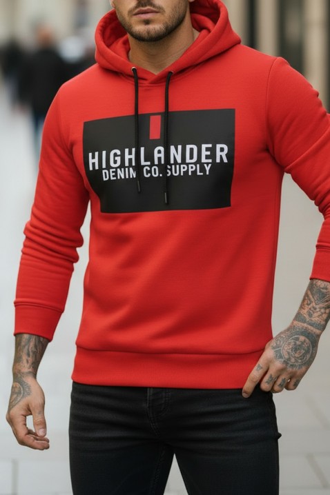 Hanorac bărbați MEFRIDO RED, Culoare: roșu, IVET.RO - Reduceri de până la -80%