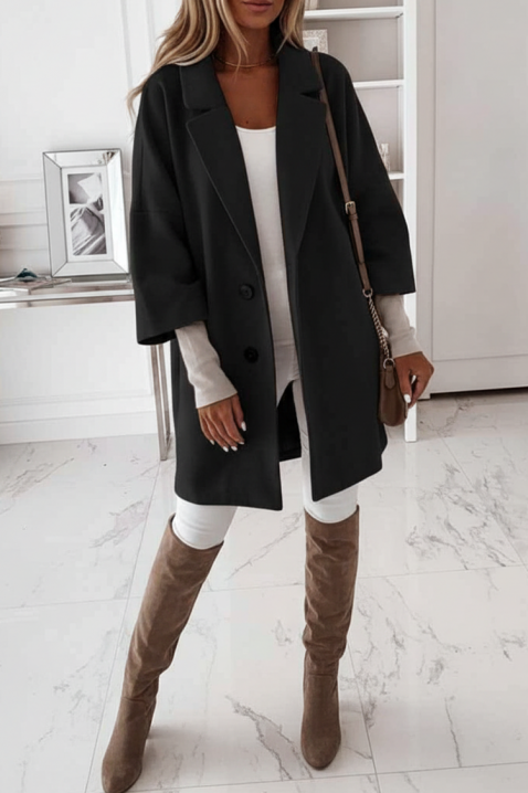 Palton OLFONJA BLACK, Culoare: negru, IVET.RO - Reduceri de până la -80%