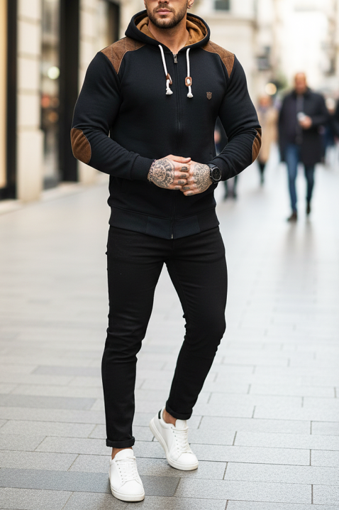 Hanorac bărbați ZORFOZO BLACK, Culoare: negru, IVET.RO - Reduceri de până la -80%