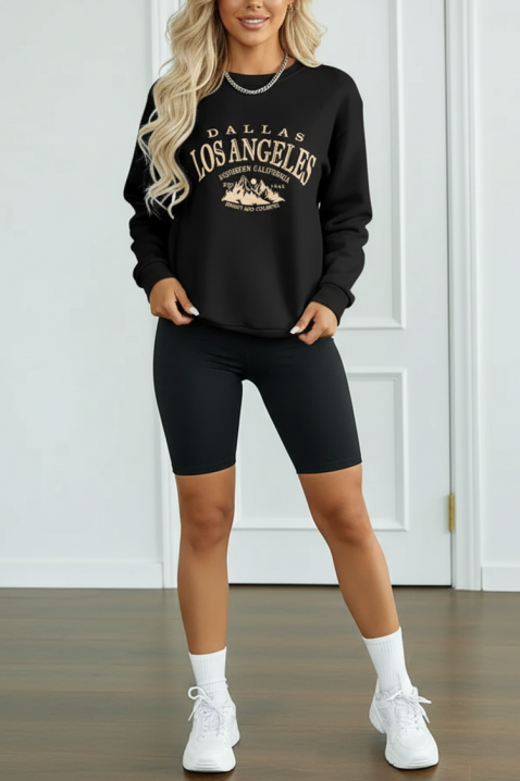 Bluză damă ANGLEZA BLACK, Culoare: negru, IVET.RO - Reduceri de până la -80%