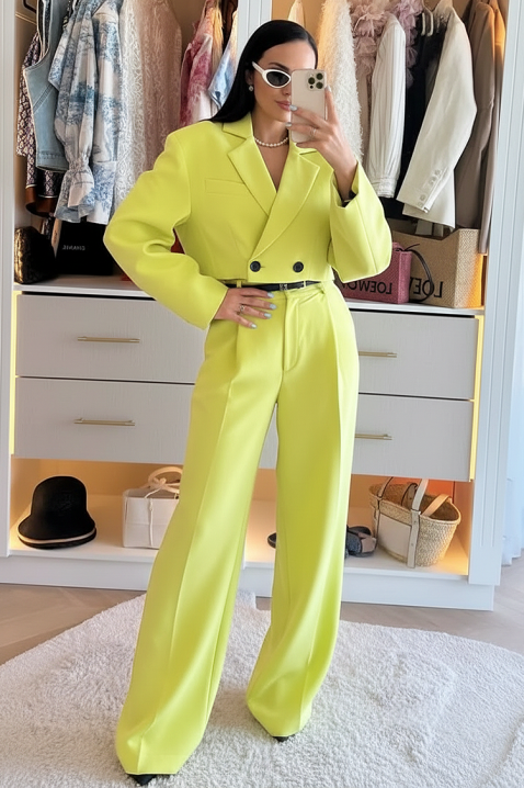 Set MINSONZA LIME, Culoare: lime, IVET.RO - Reduceri de până la -80%