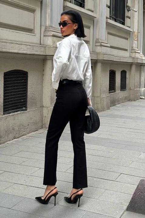 Blugi FEONZA, Culoare: negru, IVET.RO - Reduceri de până la -80%