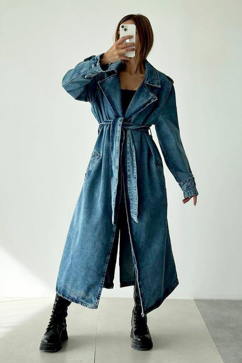 Trenci ZUARDA, Culoare: albastru, IVET.RO - Reduceri de până la -80%