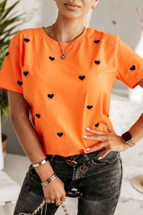 Tricou ELGLINZA, Culoare: portocaliu, IVET.RO - Reduceri de până la -80%