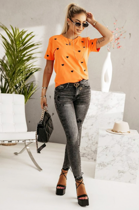 Tricou ELGLINZA, Culoare: portocaliu, IVET.RO - Reduceri de până la -80%