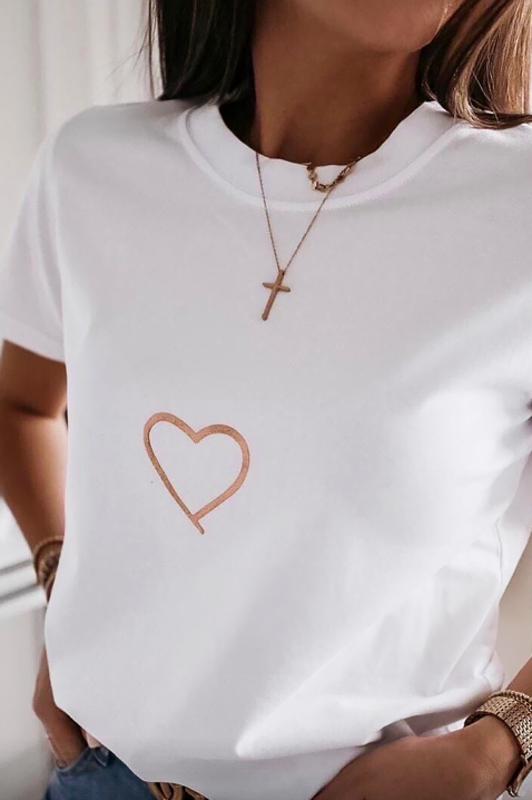 Tricou BREFOLZA, Culoare: alb, IVET.RO - Reduceri de până la -80%