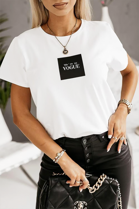 Tricou SELRINDA, Culoare: alb, IVET.RO - Reduceri de până la -80%