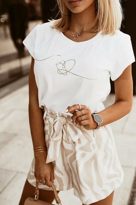 Tricou HROVILDA, Culoare: alb, IVET.RO - Reduceri de până la -80%