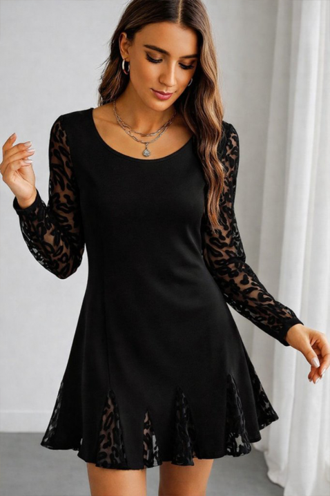 Rochie FLORFENA, Culoare: negru, IVET.RO - Reduceri de până la -80%