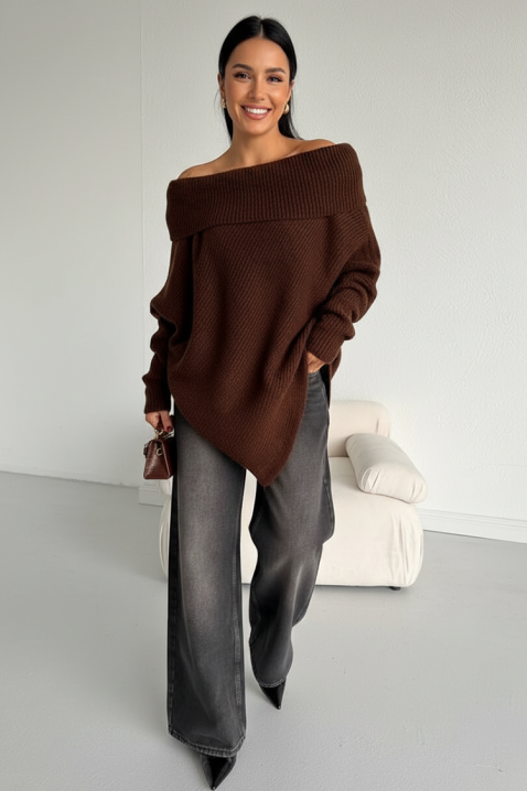 Pulover FIONDELA BROWN, Culoare: maro, IVET.RO - Reduceri de până la -80%