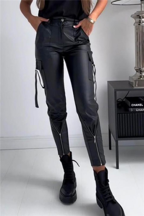 Pantaloni SILINZA BLACK, Culoare: negru, IVET.RO - Reduceri de până la -80%