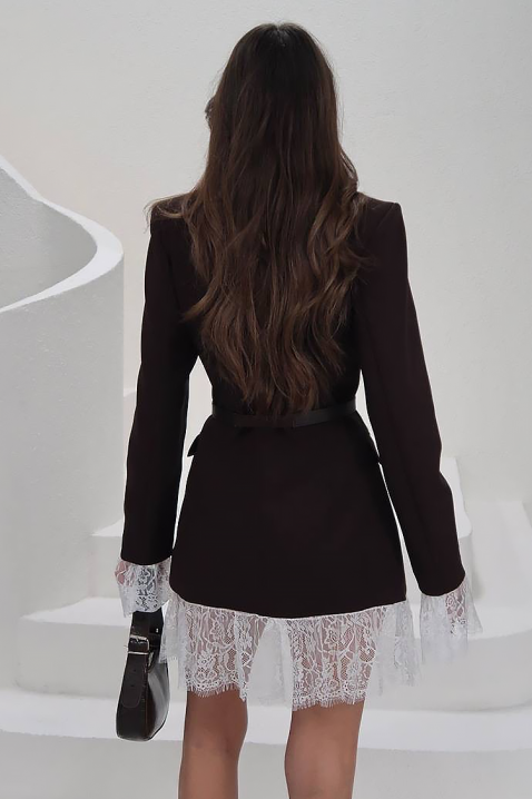 Rochie - blazer PLAVELZA BROWN, Culoare: maro, IVET.RO - Reduceri de până la -80%