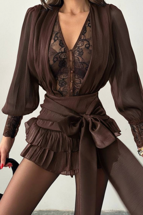 Salopetă YANITSA BROWN, Culoare: maro, IVET.RO - Reduceri de până la -80%