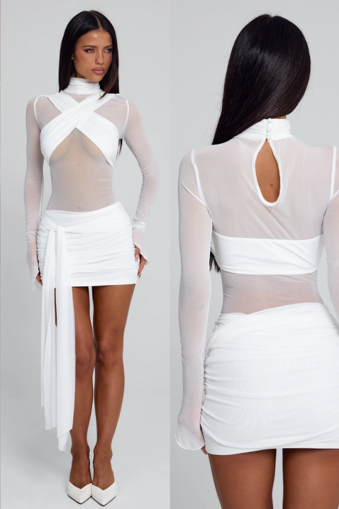 Rochie PRESLAVA, Culoare: alb, IVET.RO - Reduceri de până la -80%