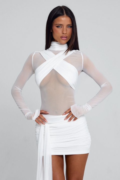 Rochie PRESLAVA, Culoare: alb, IVET.RO - Reduceri de până la -80%